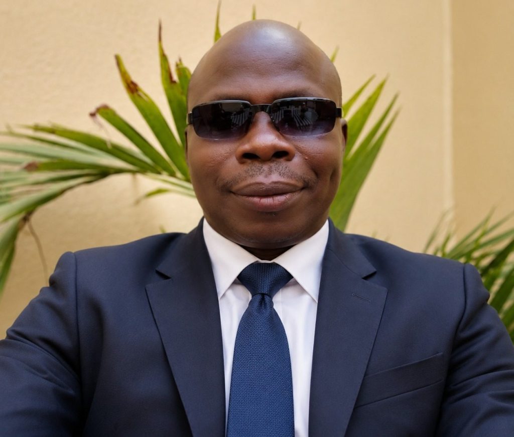 Mr Aza Simon, Deputy Head Teacher of Katrini Secondary School